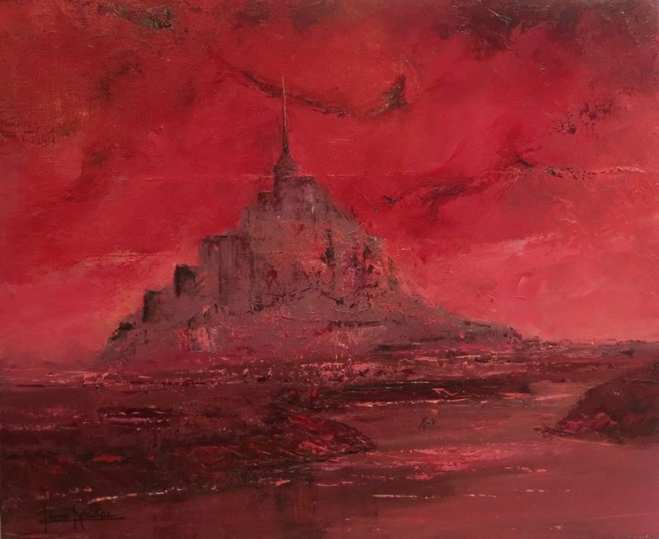 Vision du Mont Saint Michel (46x38)